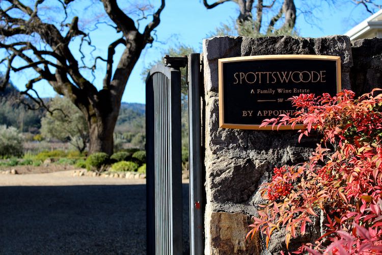 Spottswoode Estate Vineyard & Winery, St. Helena, Napa Valley